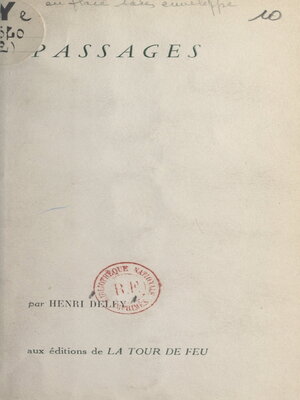 cover image of Passages